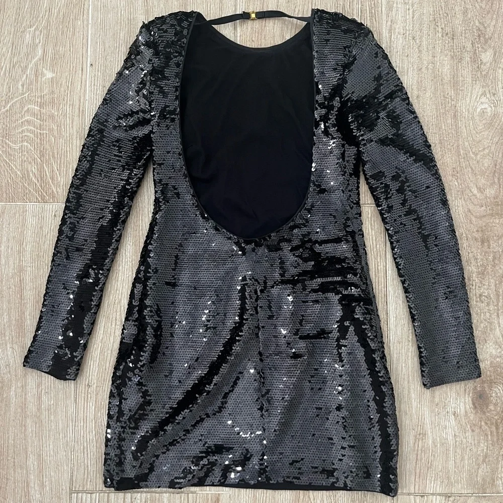 FRAME Sequin Mini Dress
